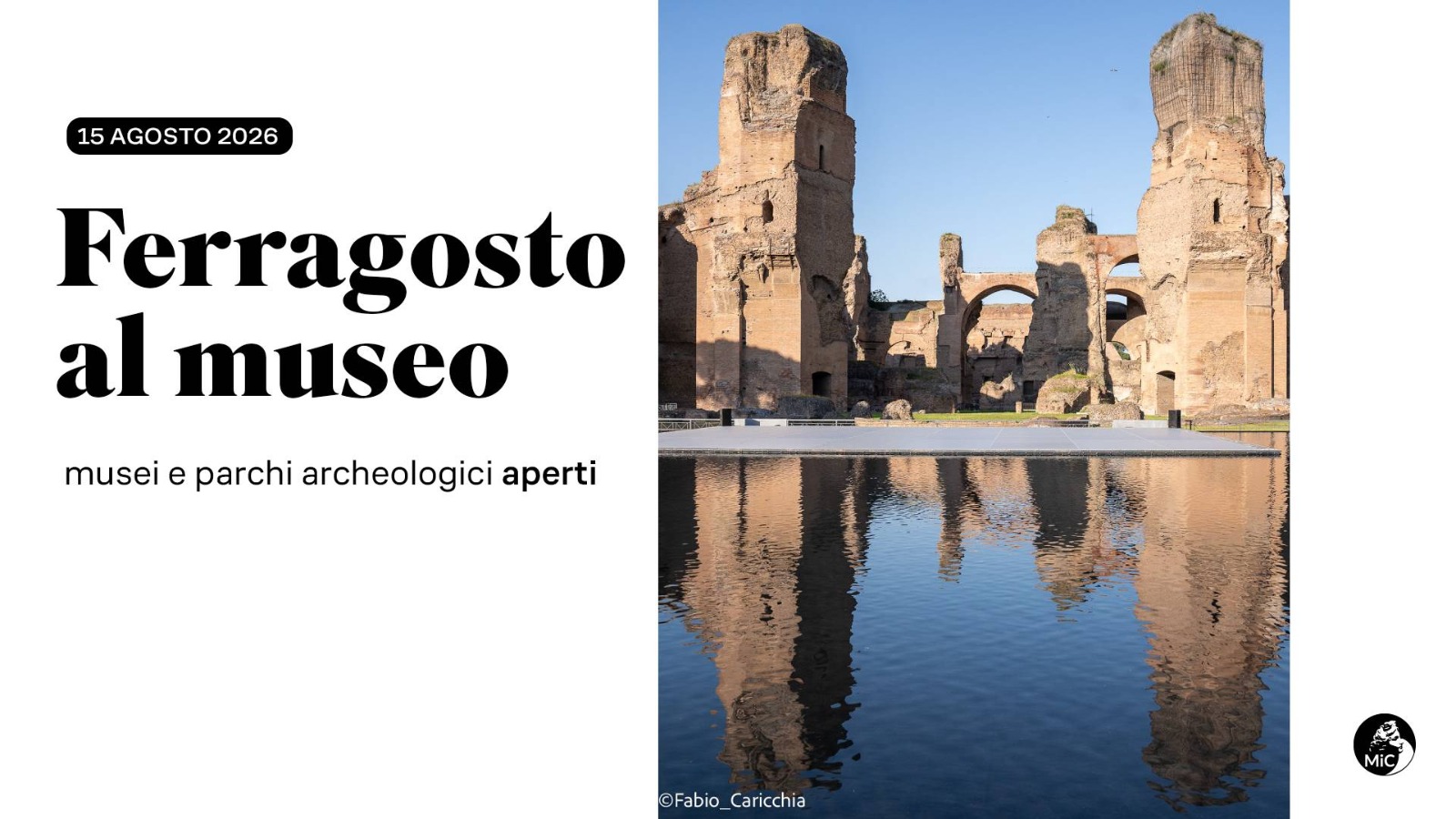 Ferragosto 2026 alle Terme di Caracalla